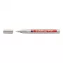 Markeerstiften Edding e-751 wit fijne punt, 2-pack, witte inkt