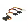 Interne stroomkabel DeLOCK 60171 0,2 m SATA 15-pin stekker