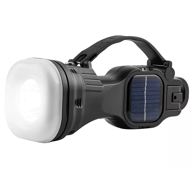 Zaklamp TRACER Camping Torch 47140 zonne-energie oplaadbaar, waterdicht