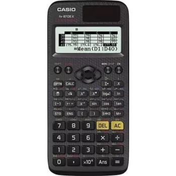 Wetenschappelijke rekenmachine Casio FX-87DE X pocket zwart