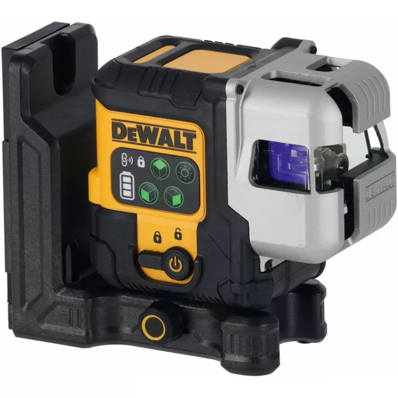 Accu-multilijnlaser DeWalt DCLE14301GB 3×180° kruislijn, 18V, groene lijnen, ingebouwde Powerstack Li-Ion