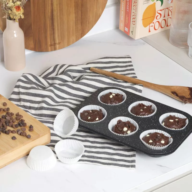 Muffinvorm Salter BW07035BRMFOB 6-vaks antiaanbak bakvorm
