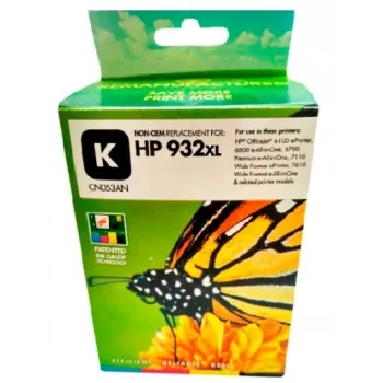 Compatibel Static-Control Hewlett-Packard 932XL CN053AE 100ml zwart