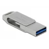 USB-flashstation DeLOCK 128 GB USB-C Type-A draaibaar model