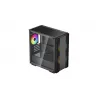 DeepCool CC360 ARGB mini tower zwart