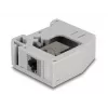 DeLOCK DIN-railadapter RJ45-bus naar RJ45-bus Cat.6A grijs