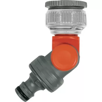 Gardena 998-50 - grijs - oranje - zilver - 3,3 mm (G 2,50 cm (1))/26,5 mm (G 3/4) - connector (998-50)