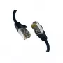 EFB-Elektronik CAT8.1 zwart 1m RJ45 patchkabel S/FTP PIMF LSZH 2000MHz 40GB netwerkkabel fabrikant: EFB Elektronik (EC020200301)