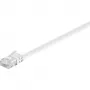 Wentronic 95150 ethernet-patchkabel wit