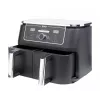 Ninja AF400EU heteluchtfriteuse dubbel 9,5 L standalone 2470 W heteluchtfriteuse zwart