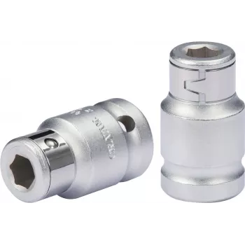 KS TOOLS 1/2 bit-adapterdop, 1/2 x 5/16, 38 mm (911.4351)