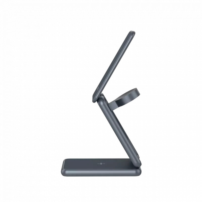 CANYON opvouwbare draadloze oplader OnCharge 309 15W 3in1 metaal