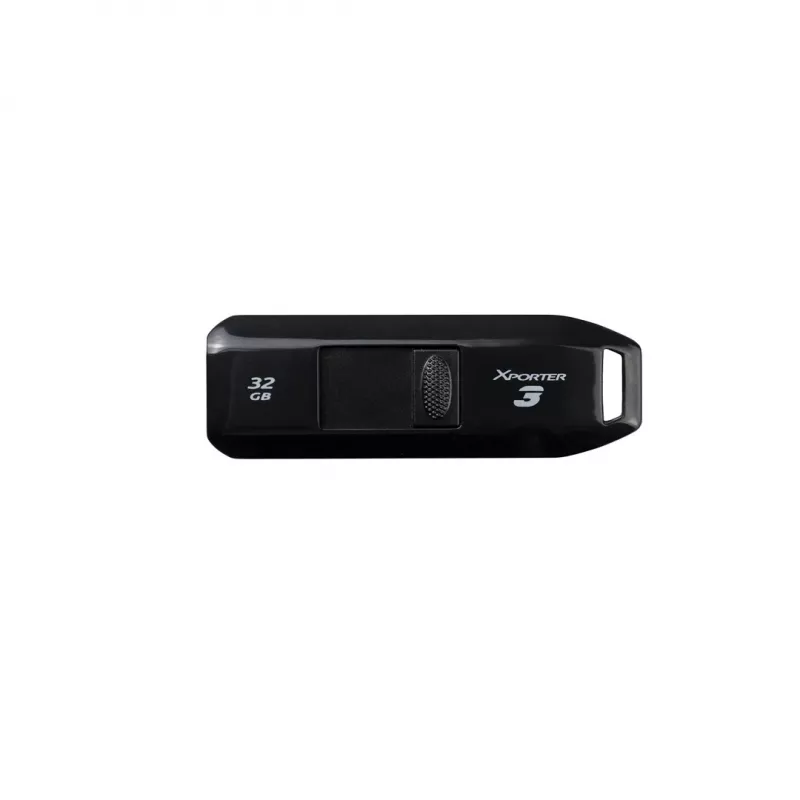 USB-flashdrive PATRIOT Xporter 32 GB USB Type-A 3.2 Gen 1, leessnelheid 80 MB/s, slide-design, zwart