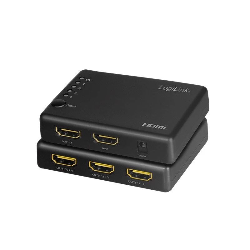 HDMI-splitter 1x4-poort, 4K/30Hz