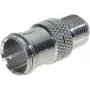 Coax-adapter ShiverPeaks 85320-EC F-quickstekker naar F-bus, maximale connectiviteit