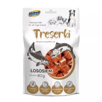 Natvoer-snack Hilton zalm 80 g zak