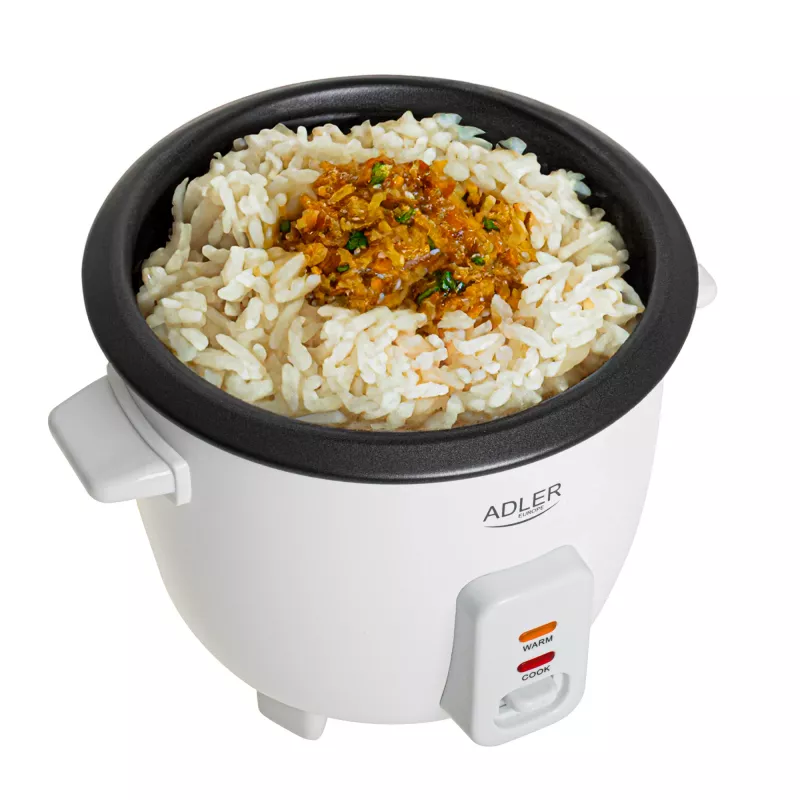 Adler AD 6418 Rijstkoker Zwart, RVS 1000 W