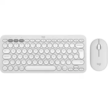 Draadloze toetsenbord-muis set Logitech Pebble 2
