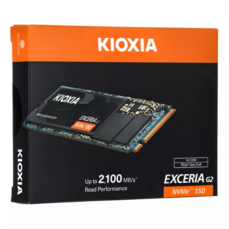 SSD Kioxia 2 TB M.2 PCI Express 3.1a NVMe EXCERIA G2