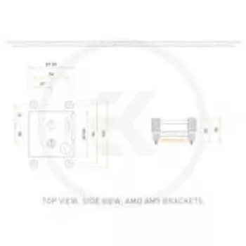 Waterblok ek water blocks EK-Quantum Velocity³ voor Intel 1700/1851 en AMD AM5 socket, acryl bovenkant