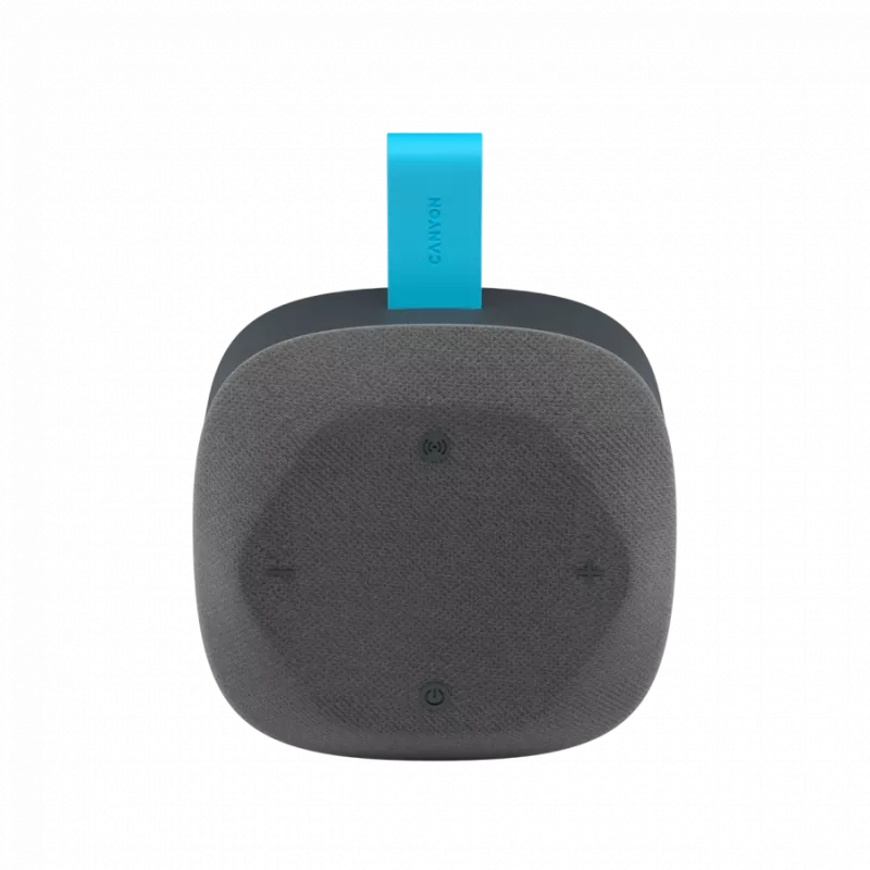 Canyon Hexagon 10 - Bluetooth 5.3 luidspreker - USB-C - kaartlezer - IPX5 - blauw-grijs