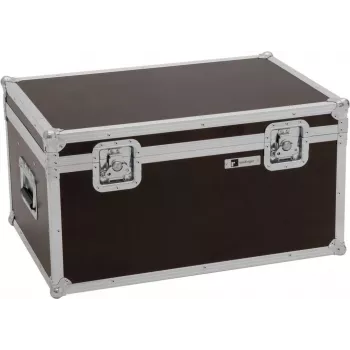 Flightcase Roadinger voor 4x LED 4/7C-12 Silent slanke spot — beschermkoffer voor 4 spots