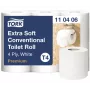 Toiletpapier Tork Premium Extra Soft Conventional T4 — 4-laags rollen 9,7 cm x 19,1 m, pak van 6