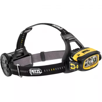 Hoofdlamp Petzl Duo S zwart geel