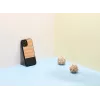Telefoonhoes man and wood voor iPhone 12 Pro Max — visgraat Nero zwart