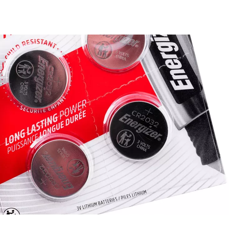 ENERGIZER BATTERY SPECIALIZED CR2032, 4 stuks, 3V, ECO