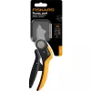 Takenschaar Fiskars Plus PowerLever aambeeld zwart oranje