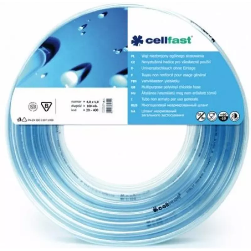 Tuinspuit Cellfast SP160 PVC 6,0×1,5 mm — stuk van 1 m
