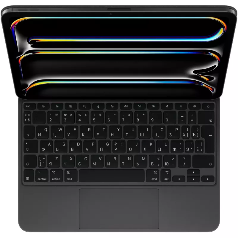 Toetsenbord Apple Magic Keyboard QWERTY Russisch zwart