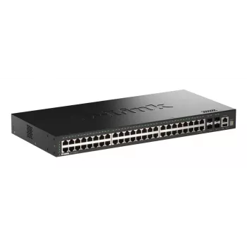D-Link 52-poorts Gigabit stackable smart managed switch met 4 x 10G SFP+-poorten