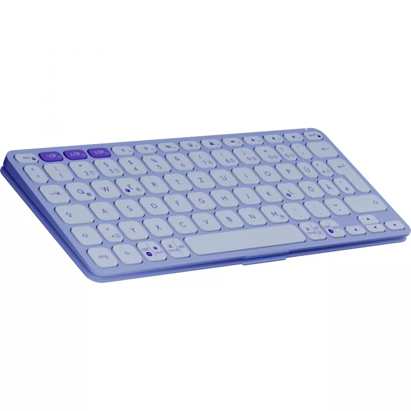 Logitech Keys-To-Go 2, lila, Bluetooth, Duits, 920-012966