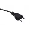 Savio - stroomkabel 2-polig M 3m CL-105 zwart - kabel (CL-105)