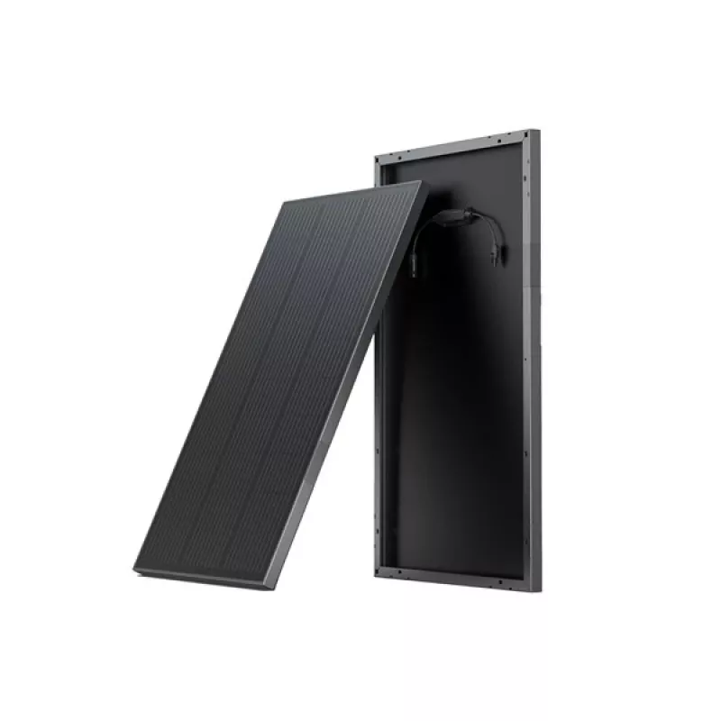 EcoFlow ZMS331 zonnepaneel 100W monokristallijn silicium zwart IP68
