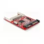 SATA-kaartlezer DeLOCK 91660 rood