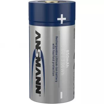 Ansmann 16340 Li-Ion accu 850 mAh 3,6 V micro-USB-ingang 1300-0015