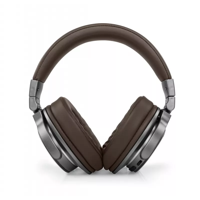 Muse M-278 BT headset draadloze hoofdtelefoon hoofdband micro-USB Bluetooth bruin, zilver