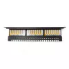 DIGITUS Professional DN-91624U - Patch Panel - RJ-45 X 24 - zwart, RAL 9005 - 1U (19 inch)