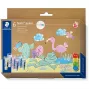 Pastelkleurenset Staedtler 8816P C6 — 6-delige pastelkleuren in blauw, mint, oranje, roze, paars, geel
