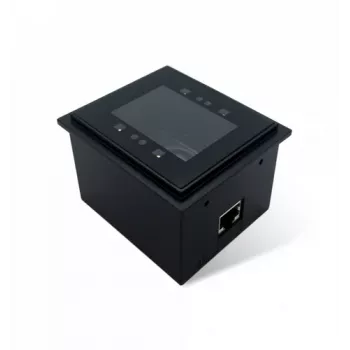 Newland FM3056, 2D, Dual-IF, kit (USB), zwart inbouwscanner, 2D, belichting: wit, vlakke glasfront, dataformattering, aansluiting: Dual-Inter