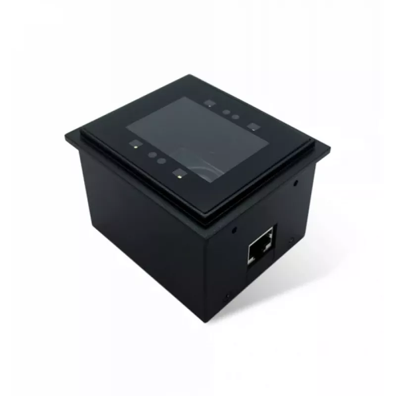 Newland FM3056, 2D, Dual-IF, kit (USB), zwart inbouwscanner, 2D, belichting: wit, vlakke glasfront, dataformattering, aansluiting: Dual-Inter