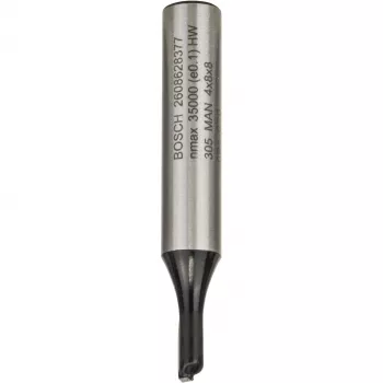 Rechte frees Bosch 2 608 628 377 lengte 51 mm werkdiepte 8 mm