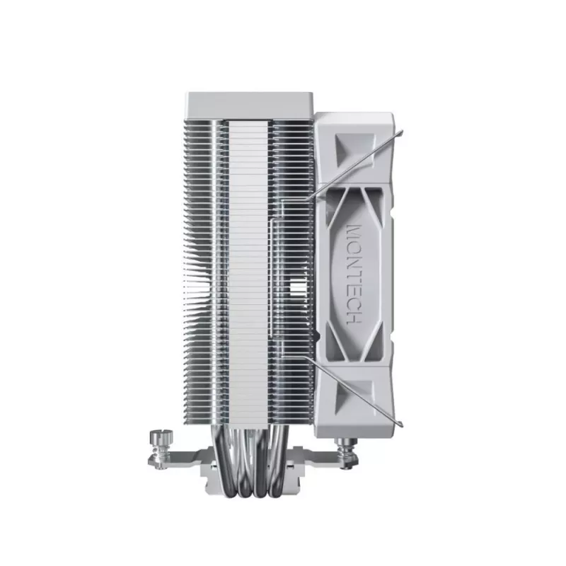 Montech NX400 CPU-luchtkoeler, multi socket, 120 mm, wit