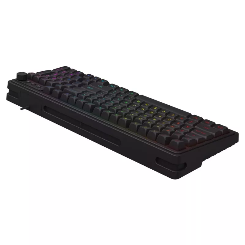 Savio Galaxis gaming-toetsenbord USB QWERTY US Engels zwart