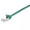 Netwerkkabel V7 CAT6 Ethernet afgeschermd STP RJ-45 5 m groen