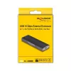 SSD-behuizing DeLOCK Externe USB Type-C combo-behuizing voor M.2 NVMe PCIe of SATA SSD gereedschapsloos