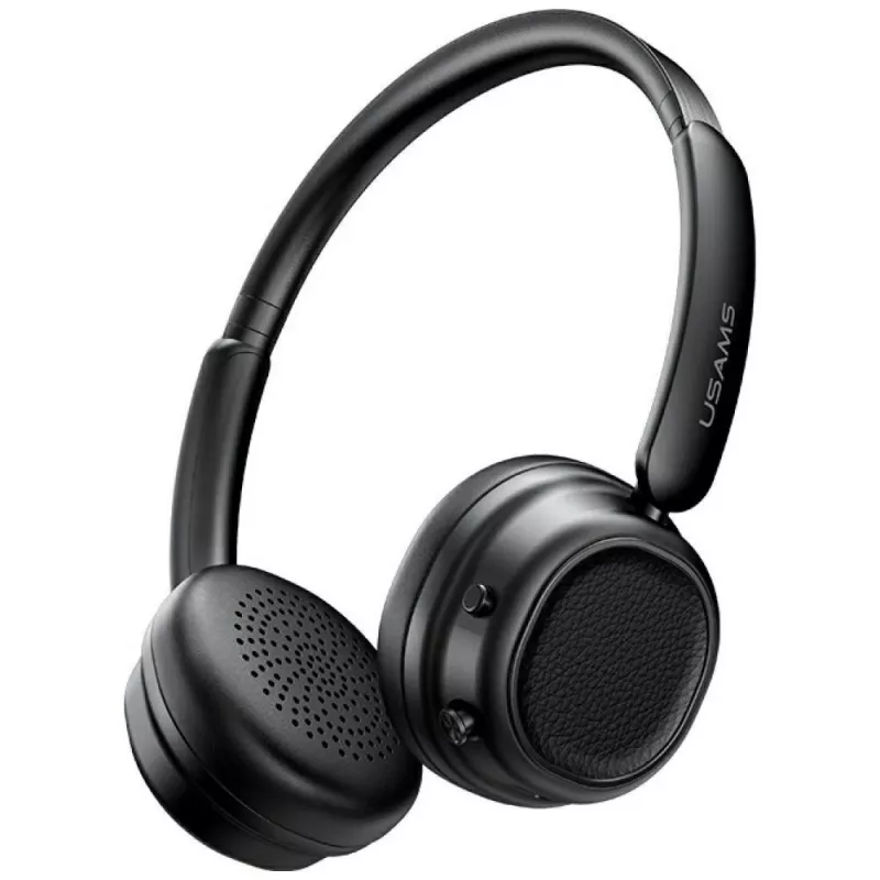 Bluetooth-hoofdtelefoon 5.3 Usams SR01 ANC zwart